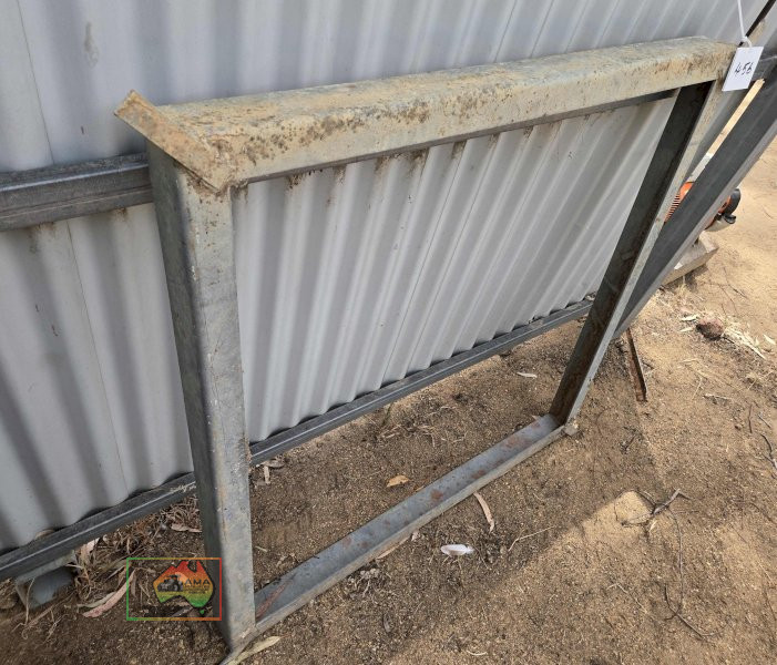 Galv. Steel Manhole Frame 40" x 39" - photo 2