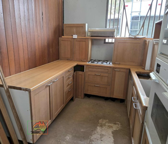 Complete Timber Kitchen (Excl. Sink)