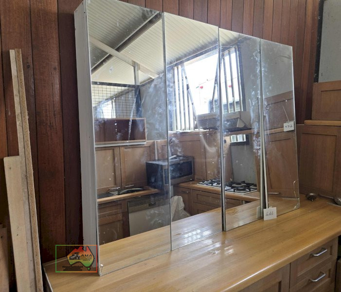 Matched Pair of Bathroom Mirror Cabinets - photo 3
