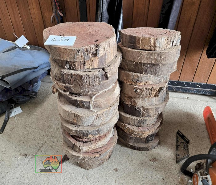 28x Redgum Placemats, Used for Wedding - photo 2