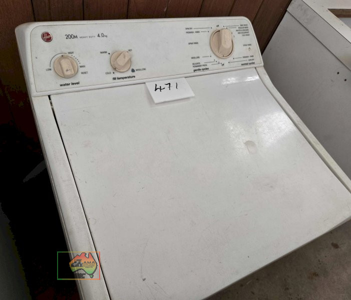 Hoover 200-M 4Kg Toploader Washing Machine
