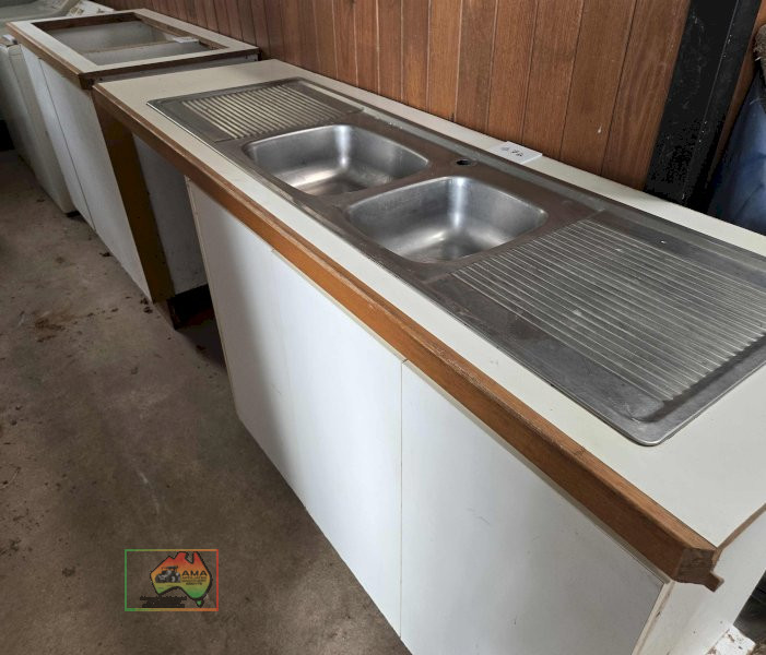 Kitchen Bench Cabinet 600x1923 with Sink - photo 3