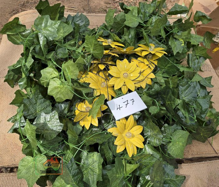 Ivy Leaf & Yellow Flower Fairy Lights