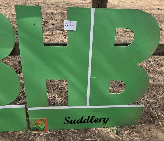 2x HB Saddlery Signs - photo 3