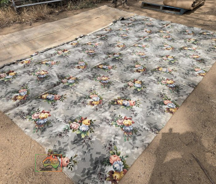 Pallet of Quality 50's Axminster Carpet