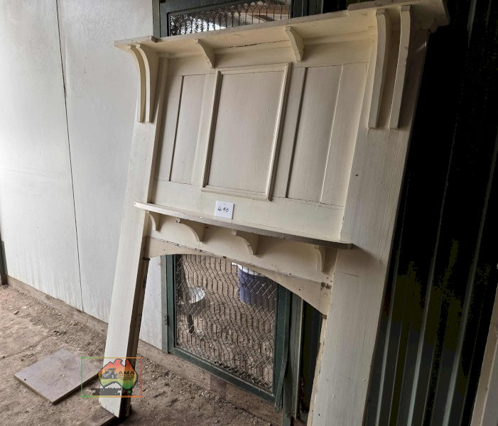 Edwardian Timber Fireplace Surround - photo 2