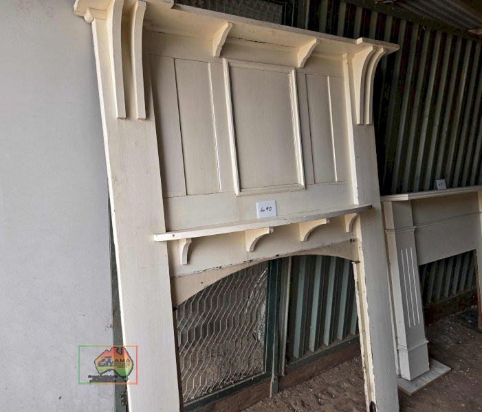 Edwardian Timber Fireplace Surround