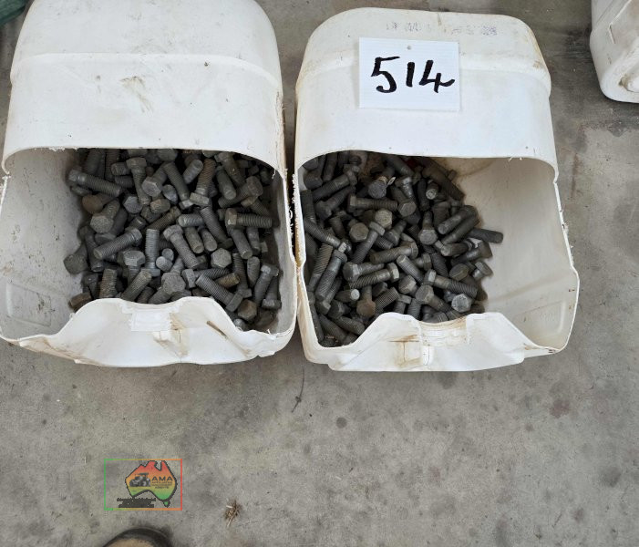 2x Tubs of Galv. Bolts