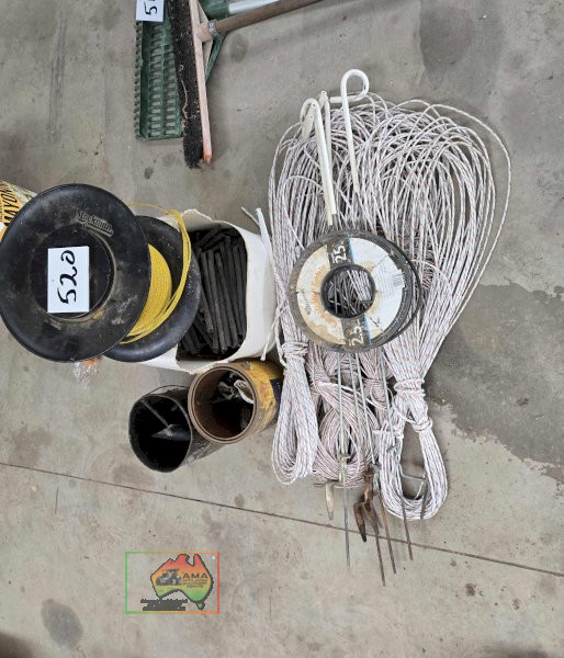 Elec. Fence Wire & Insulators