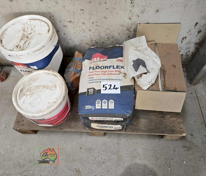 Pallet of Floor Flex Tile Adhesive