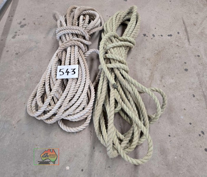 2x H/duty Truck Ropes