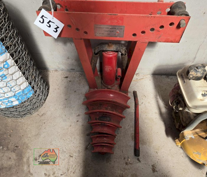 Complete Hyd. Pipe Bender