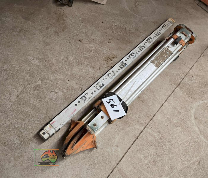 Surveyors Tripod & Staff