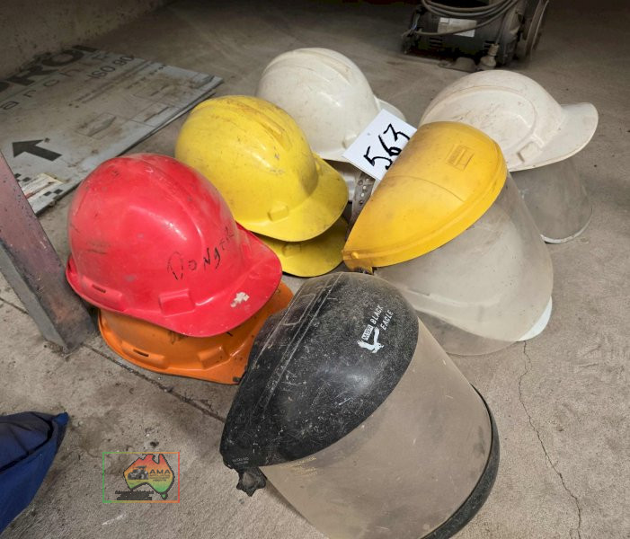 7x Hard Hats & 3x Safety Visors - photo 2