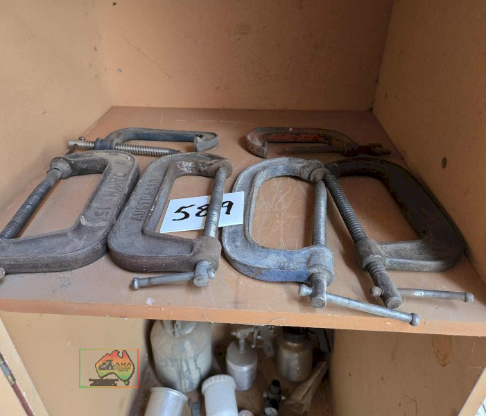 6x G-Clamps