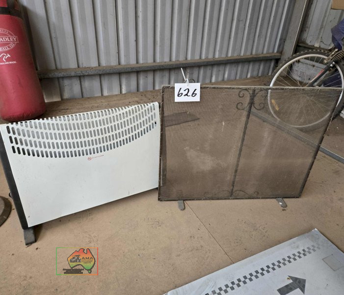 Electric Heater & Fire Screen - photo 1