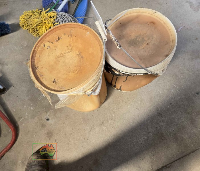 2 Drums of Black Post Paint - photo 2