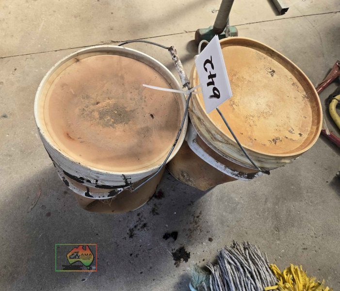 2 Drums of Black Post Paint