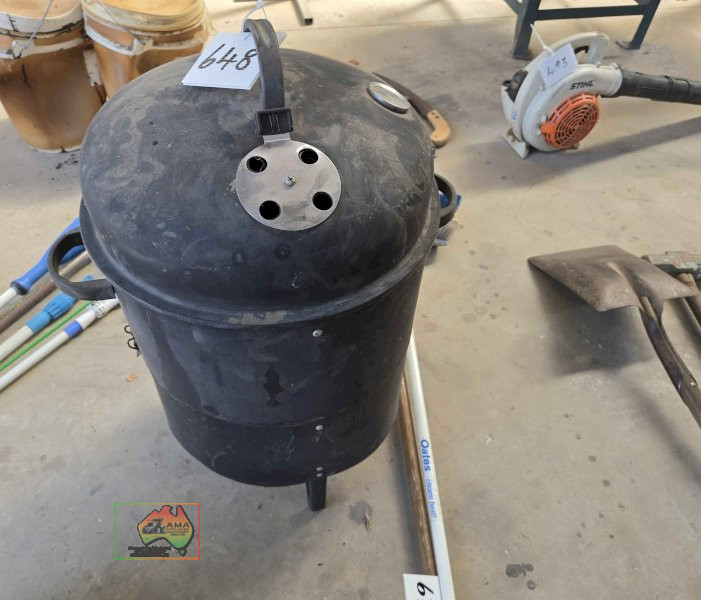 Wood Fired 2 Tier Meat Smoker