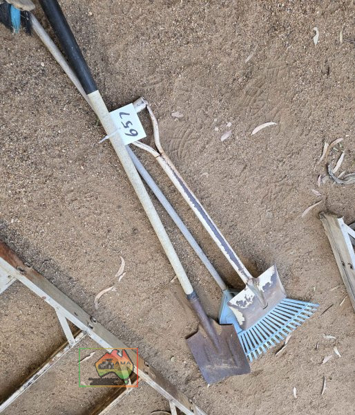 Spade, Shovel, Rake
