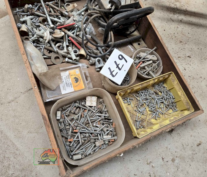 Assorted Bolts, Screws & Sundries