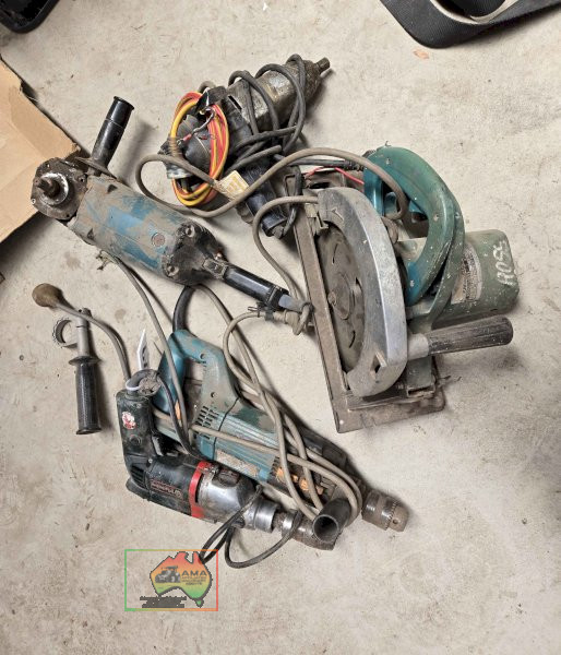 Elec. Drills, Saw & Angle Grinder (Not working) - photo 2