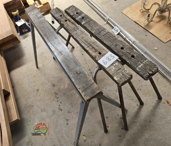 3x Work Horse Trestles