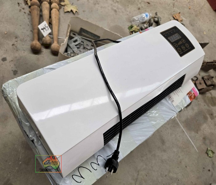 2x New R/C Air Cond. Heaters with Remote