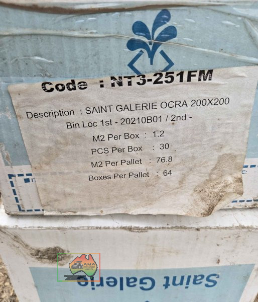 2x Boxes of 30ea New 200x200 Floor Tiles - photo 3