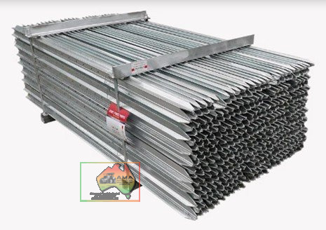 10x New Metalcorp Galv. Fence Posts - photo 1