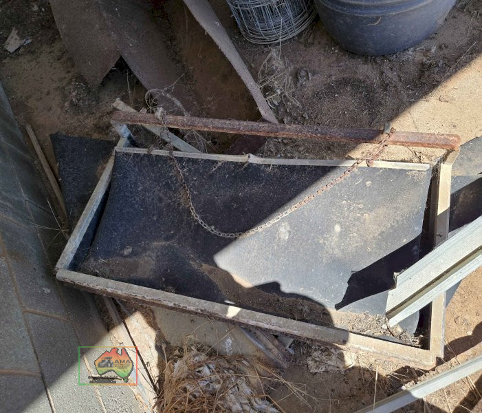 2 x 4' Rubber irrigation door flaps