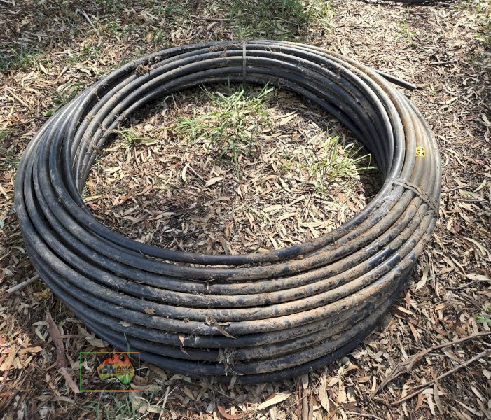 New 100m Coil 1-1/4" Poly Pipe - photo 2