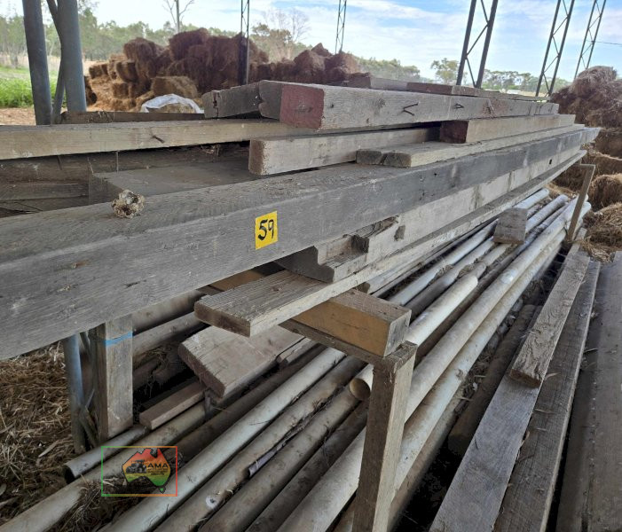 Large Pile of Solid Timber