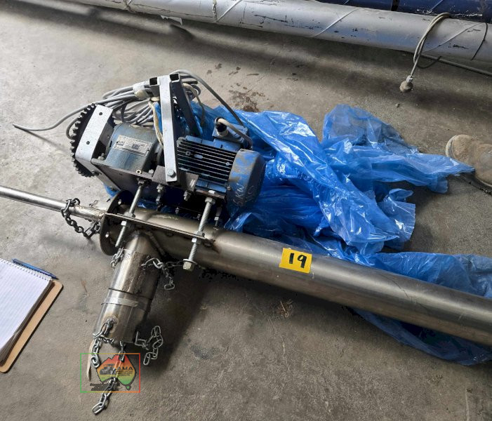 4" Stainless steel pencil auger