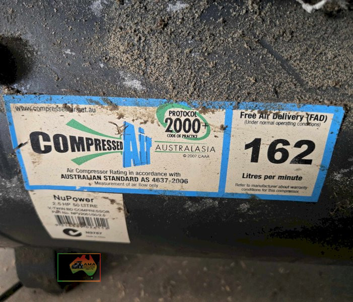 2.5HP Nu Power air compressor - photo 3