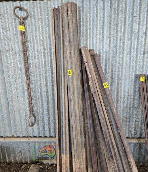 16x Used 7ft (2.1m) Star Pickets
