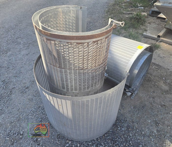 Various rotary drum screens