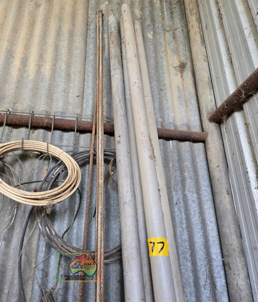 4x Support Poles 10ft x 2" - photo 3
