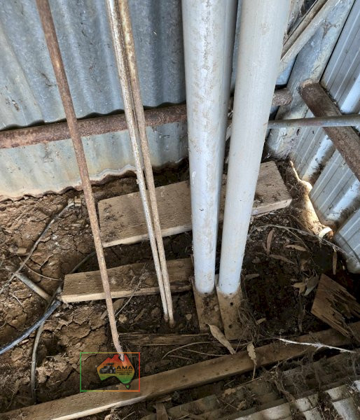 4x Support Poles 10ft x 2" - photo 2