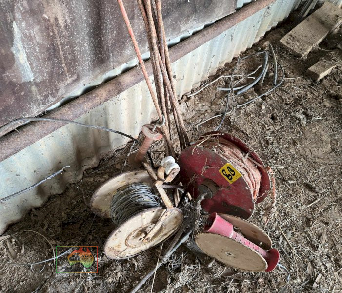 Electric Fence Reels & 8 Posts