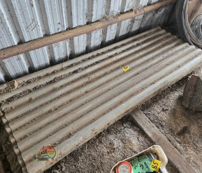 15x 6ft Sheets of Used Roofing Iron