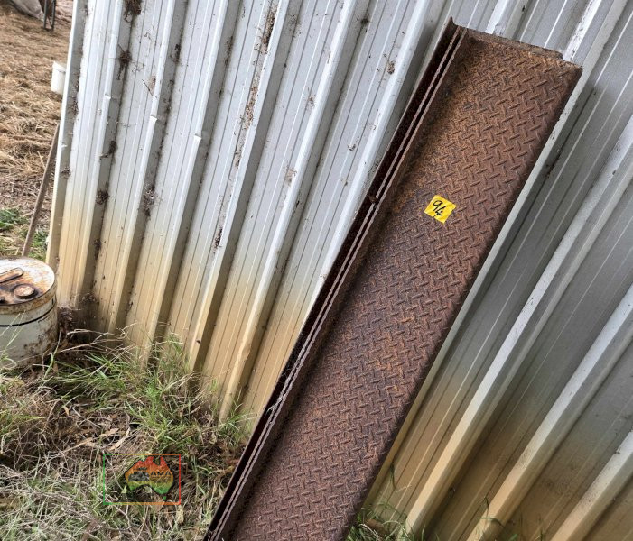 3x H/duty Steel Ramps 5'6" x 11"
