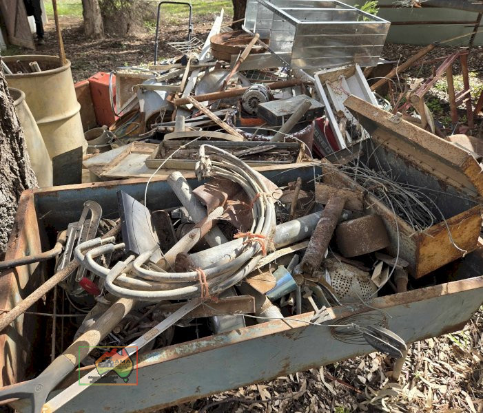 Large Pile of Assorted Scrap Steel - photo 5
