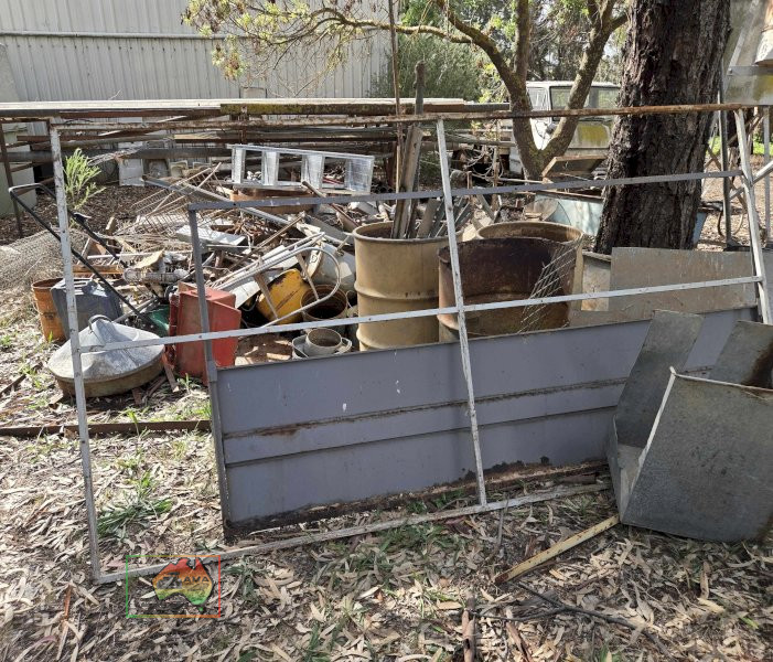 Large Pile of Assorted Scrap Steel - photo 2