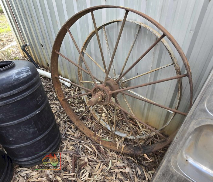2x Steel Combine Wheels - photo 2