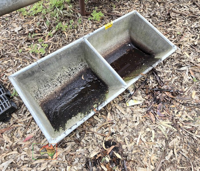 Concrete Double Laundry Trough