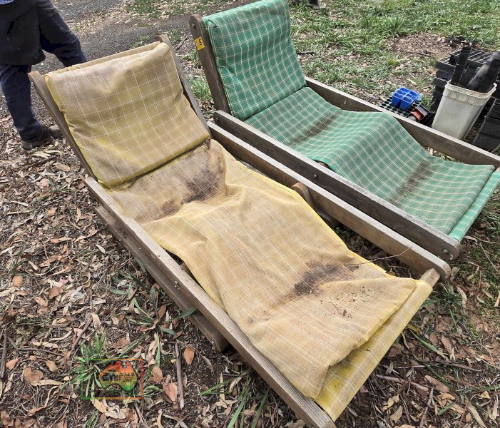 2x Outdoor Sun Lounges