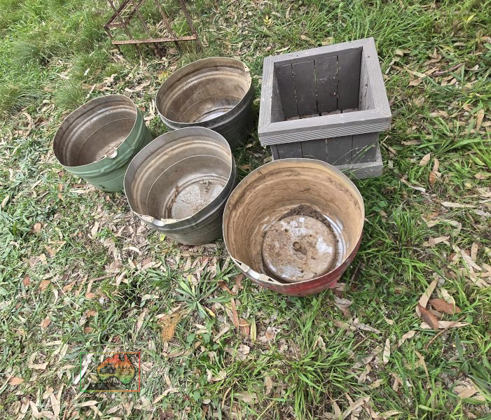 5x Large Plant Pots