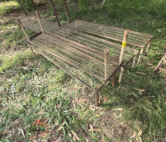 4x Pot Plant Stands 153x37x37cm
