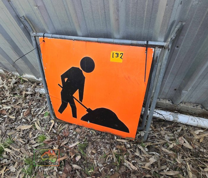 Roadworks Sign